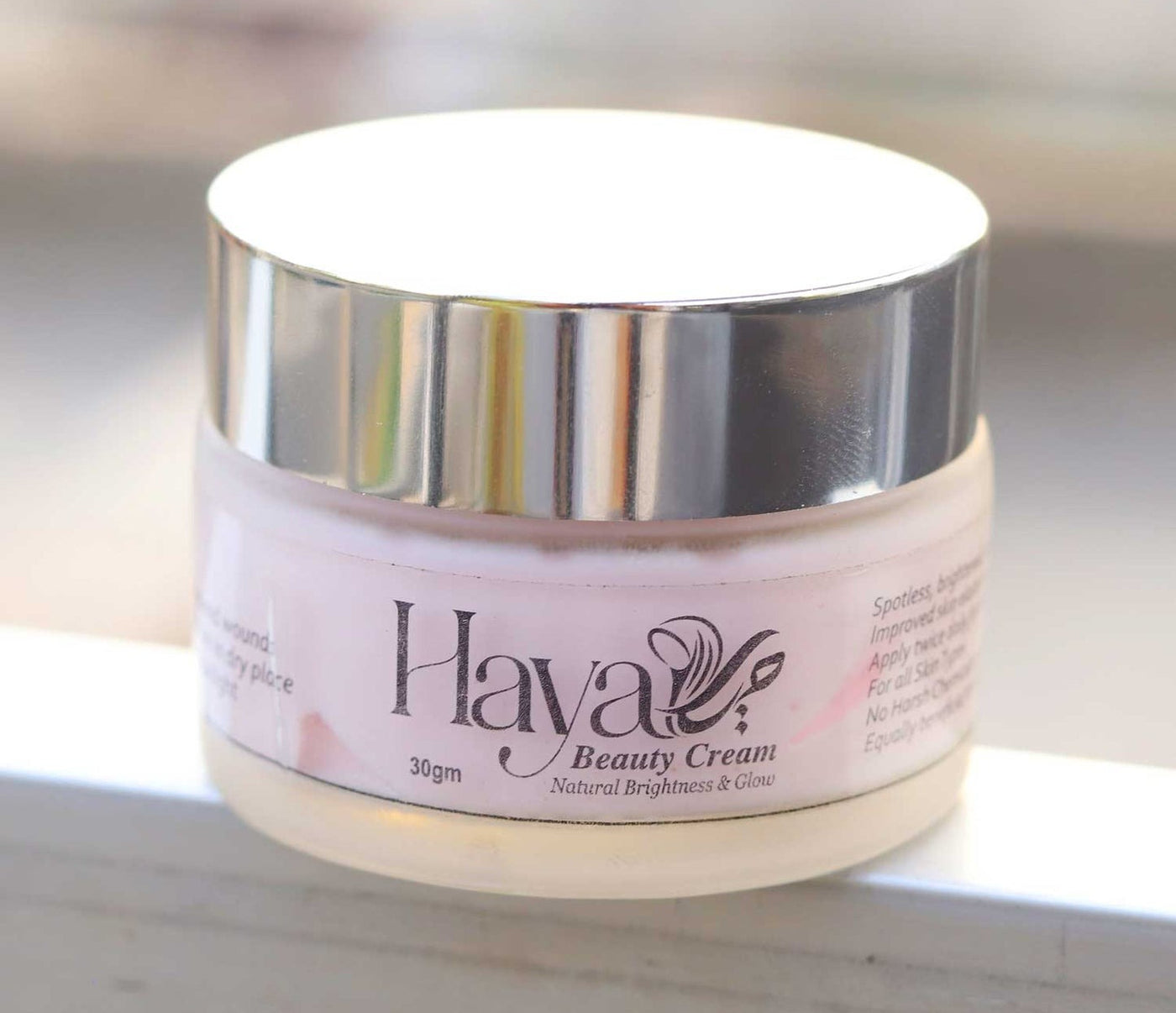 Haya Natural Brightness & Glow Beauty Cream White