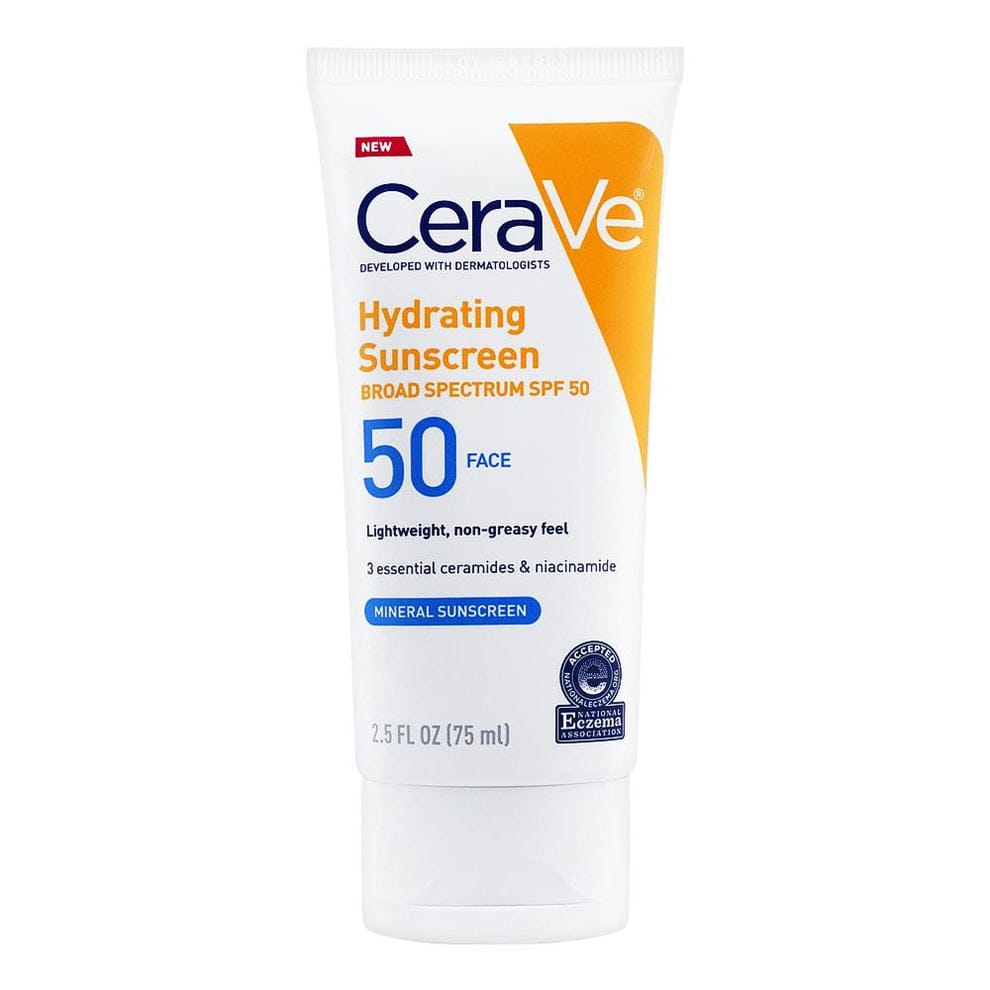 Cerave Hydrating Mineral Sunscreen Spf 50 | 100 Ml –